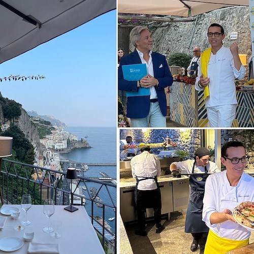 All’Anantara Convento di Amalfi la tradizione è di casa: la maestria di Gino Sorbillo e i prodotti a km0 nelle pizze de “La Locanda della Canonica” /FOTO e VIDEO