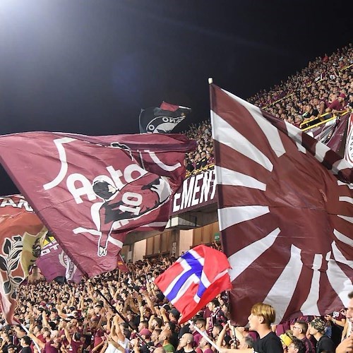 Il tifo della Salernitana <br />&copy; Foto US Salernitana 1919