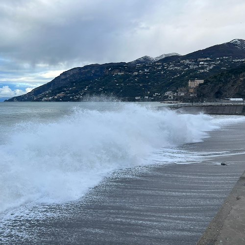 Allerta meteo gialla prorogata di ulteriori 24 ore anche in Costa d’Amalfi