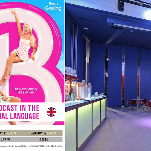 Amalfi, 11 e 12 agosto il Cinema Iris proietta “Barbie” in lingua originale 