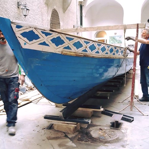 Amalfi, 27 dicembre la presentazione restauro del galeone in legno “Vittoria”