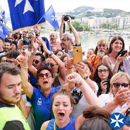 Amalfi abbraccia i suoi campioni: 25 giugno festa in piazza per i vincitori della Regata delle Antiche Repubbliche Marinare