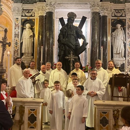 Amalfi, al via novena a Sant'Andrea: per la prima volta invitata la comunità parrocchiale di Atrani