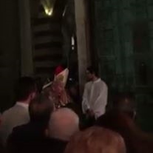 Amalfi, apertura Porta Santa inaugura Anno Giubilare Diocesano /VIDEO