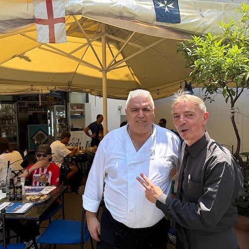 Andrea Infante con Gabriele Sorrentino<br />&copy; Massimiliano D'Uva