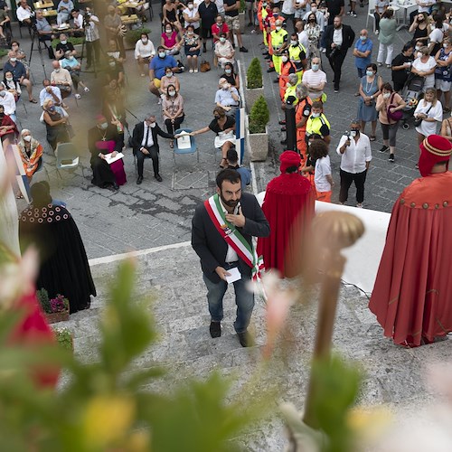 Amalfi, Capodanno Bizantino: Magister Giulivo dedica riconoscimento a Protezione Civile