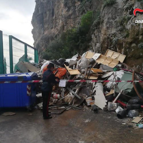 Amalfi: Carabinieri sequestrano discarica di materiali non classificati