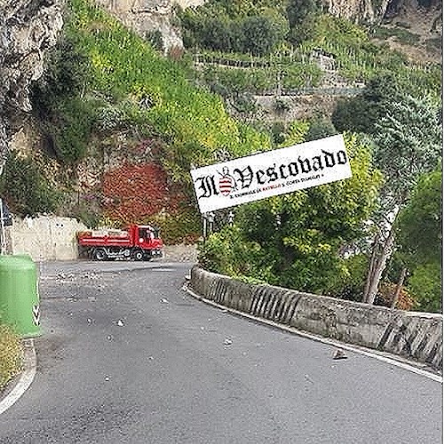 Amalfi-Conca, da 2 a 6 marzo lavori al Saraceno: interruzioni temporanee del traffico