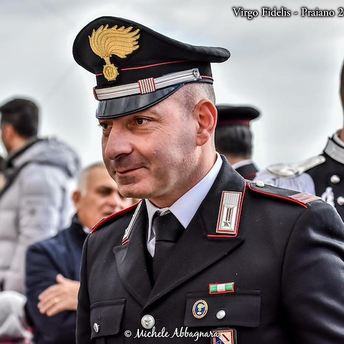 Amalfi, da oggi il luogotenente Marco Marcocci è il nuovo Comandante della Stazione dei Carabinieri