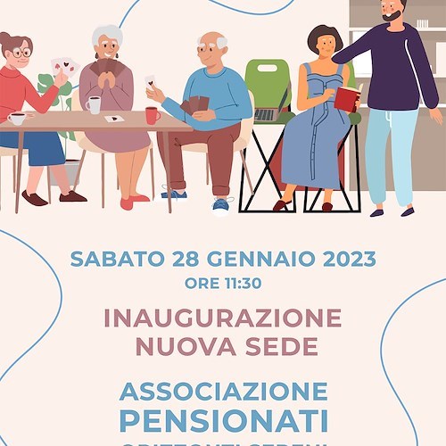 Amalfi, dal Comune una nuova sede per l’Associazione Pensionati