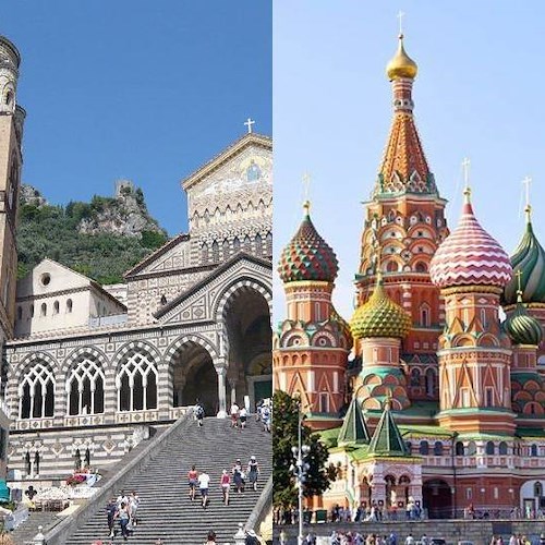 Amalfi e la Russia nell'865esimo anniversario di Mosca