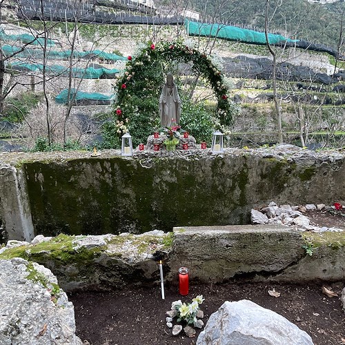 Amalfi, “I Ragazzi della Selva” onorano la Madonna nella Valle delle Ferriere