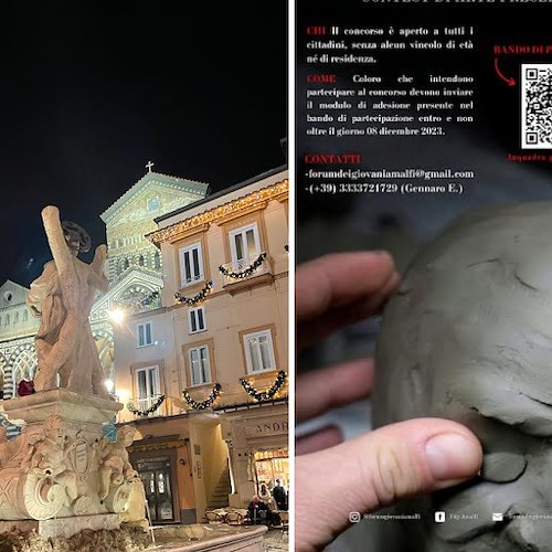 Il Forum dei Giovani di Amalfi lancia il contest di arte presepiale “Il Presepe ad Amalfi: tra arte e tradizioni”.