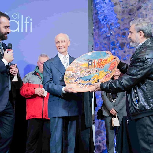 Amalfi, il galeone "Vittoria" torna a splendere grazie al mecenate Claudio Marciano di Scala /FOTO