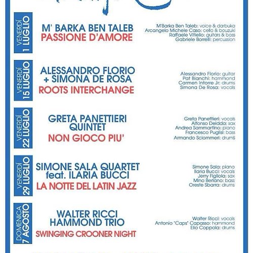 'Amalfi in jazz': da luglio i live d'autore in piazza