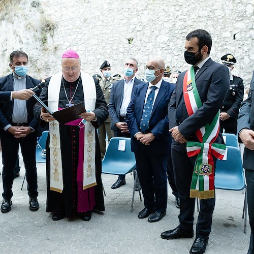 Amalfi, inaugurata nuova caserma Guardia di Finanza [FOTO-VIDEO]