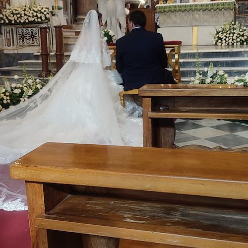 Amalfi. Matrimonio a 5 stelle per Edgar e Suela