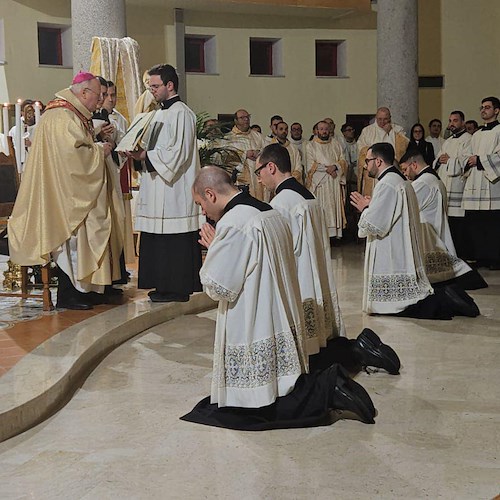 Amalfi, Nicola Sarno ribadisce la sua vocazione religiosa e riceve il ministero del Lettorato<br />&copy; Parrocchia S. Andrea Apostolo - Amalfi