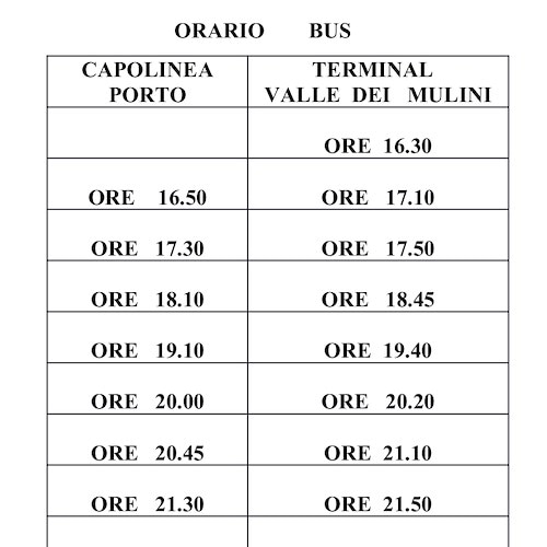 Amalfi, potenziato servizio di trasporto pubblico interno: da 1° agosto nuove corse serali
