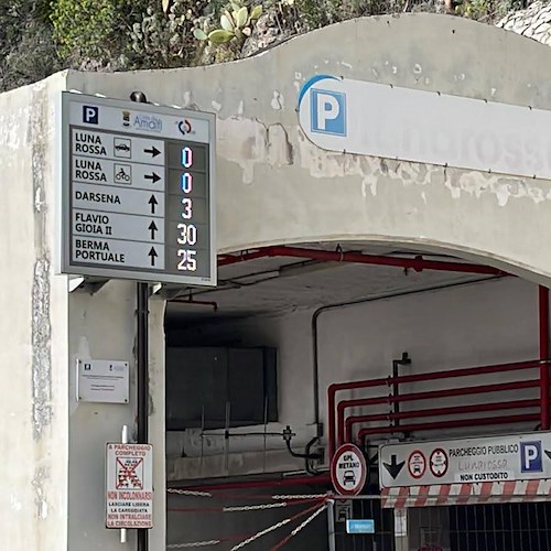 Amalfi, pubblicato il bando per i lavori di adeguamento degli impianti del garage Luna Rossa