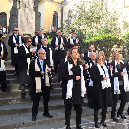 Amalfi recupera la tradizione perduta: è tornata la 'Banda del Din Din' [FOTO e VIDEO]