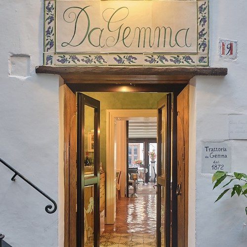 Amalfi, riapre la trattoria "Da Gemma": l'intramontabile gusto della tradizione 