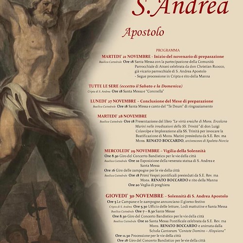 Sant'Andrea, patrono di Amalfi