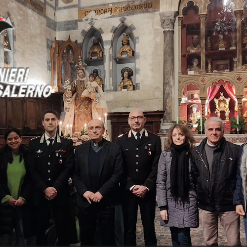 Amalfi: ricostituita la Caritas parrocchiale, Carabinieri contribuiscono con una donazione