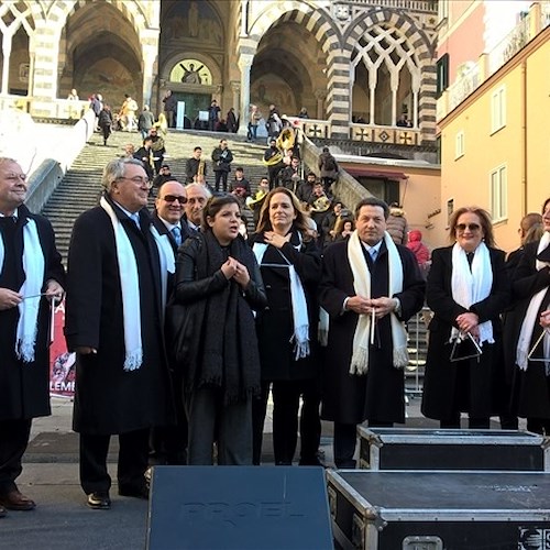Amalfi: ritorna la 'Banda del Din Din', a San Silvestro sfilata in centro [FOTO e VIDEO]