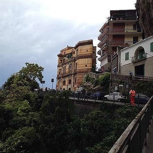 Amalfi, sicurezza costone 'Cieco', si lavorerà dall'8 al 30 luglio nelle ore serali
