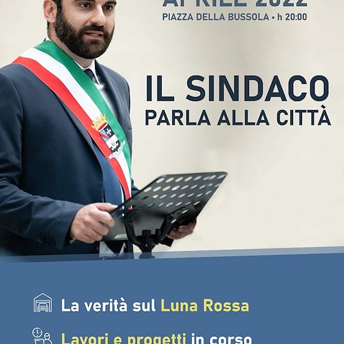 Amalfi, Sindaco parla alla città: 28 aprile appuntamento in Piazza per fare chiarezza su "Lunarossa" e altri progetti