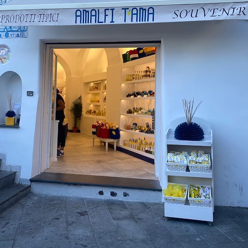 Amalfi T'Ama, apre ad Amalfi un nuovo concept store di eccellenze del territorio