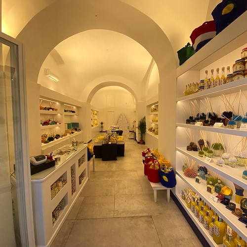 Amalfi T'Ama, apre ad Amalfi un nuovo concept store di eccellenze del territorio