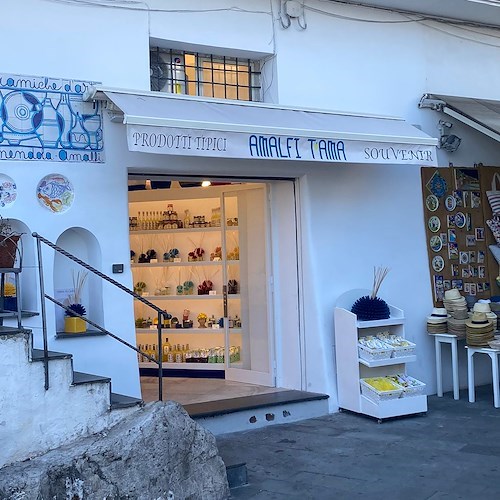 Amalfi T'Ama, apre ad Amalfi un nuovo concept store di eccellenze del territorio