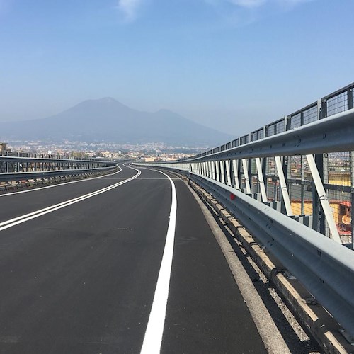 Anas: chiuso per due notti il viadotto San Marco sulla SS 145 “Sorrentina” per manutenzione portali segnaletici