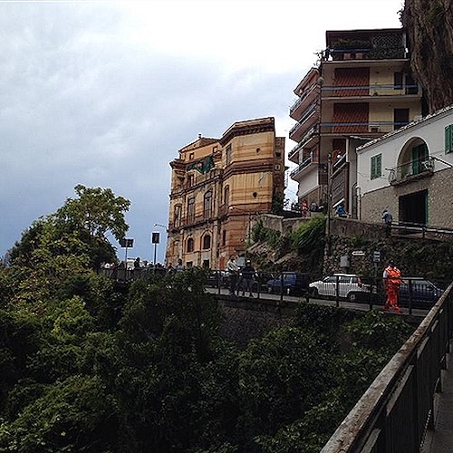Anas, strada chiusa ad Amalfi: domani al via lavori in località Cieco