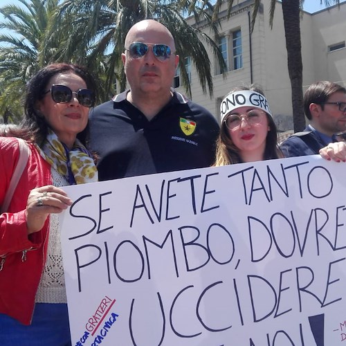 Anche Gaetano Ruocco (ANSI) al sit-in di vicinanza al Procuratore Nicola Gratteri, minacciato dalla 'ndrangheta