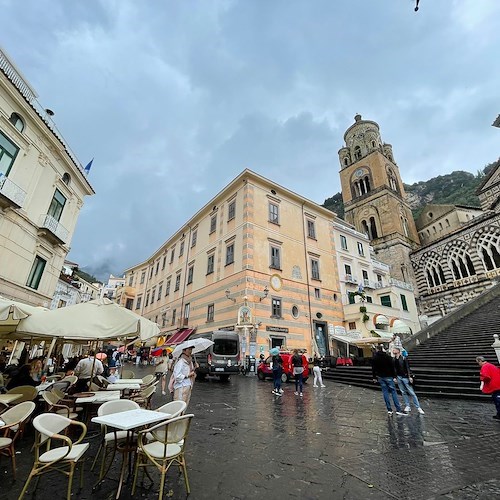 Ancora maltempo in Costa d’Amalfi: sabato allerta meteo gialla, possibili grandine e raffiche di vento