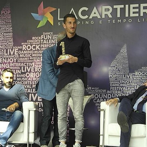 Anteprima Football Leader 2015: premiato alla Cartiera Mirko Valdifiori “Calciatore rivelazione dell’anno”