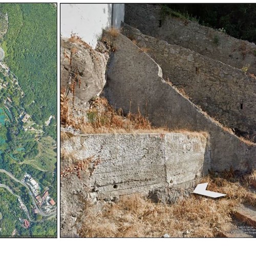 Antica strada vicinale abbandonata a Vietri: la segnalazione alla piattaforma TTT