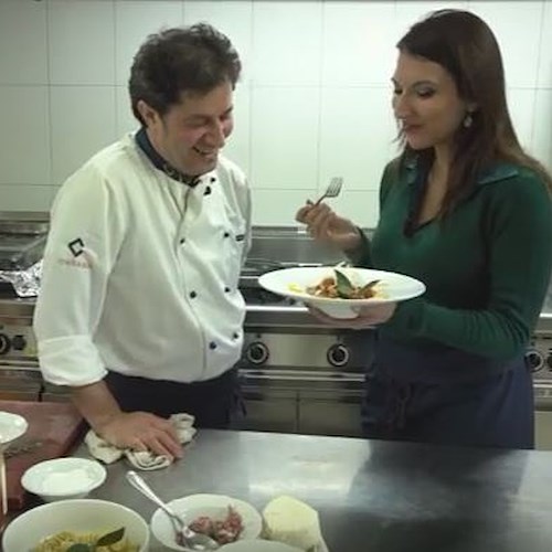 Antichi Sapori di Tramonti: chef Giuseppe Francese nel salotto di Brigitte Esposito [VIDEO]