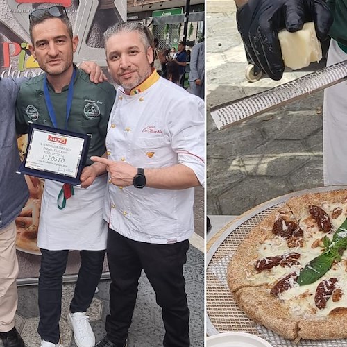 Antonio Erra (Associazione Pizza Tramonti) trionfa al "Colleferro Pizza Festival"