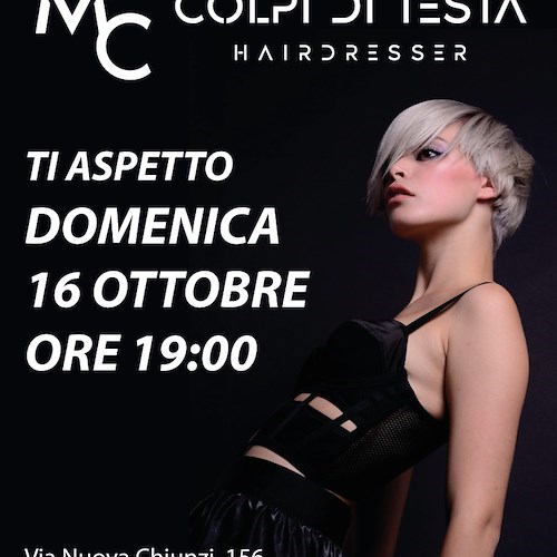 Apre a Maiori "Colpi di Testa" il nuovo salone Hairdresser di Mariagrazia Calabrese