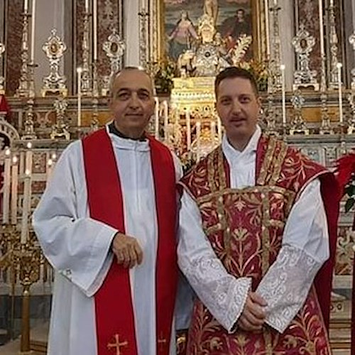 Atrani, 15 luglio l’immissione canonica del nuovo parroco Don Christian Ruocco