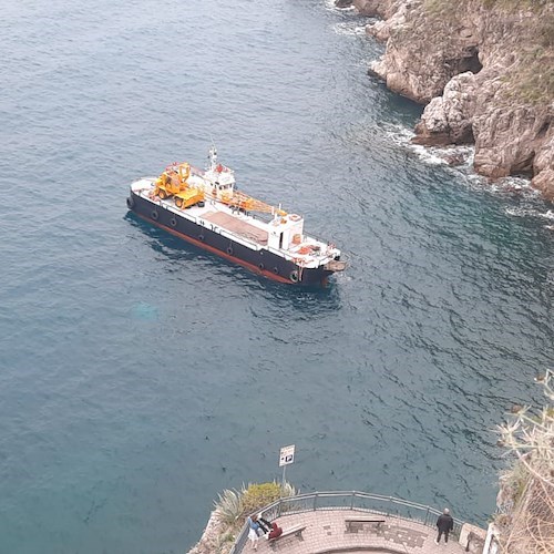 Atrani, al via i lavori per il molo di attracco della Travelmar 