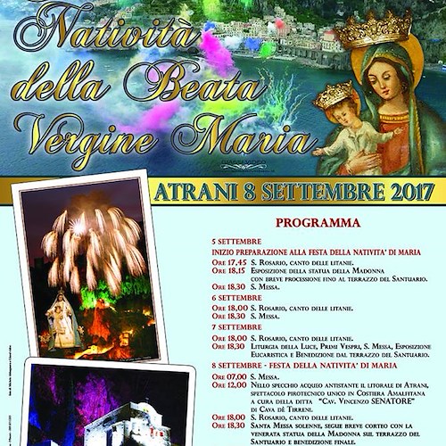 Atrani, l'8 settembre è festa a Santa Maria del Bando [PROGRAMMA]