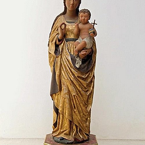 Atrani, venerdì 8 maggio presentazione ‘Madonna con il bambino’ dopo restauro