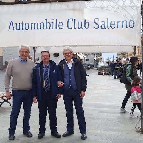 Auto d'epoca a Maiori, Aci Salerno: «Ottima strategia coniugare sport e turismo»