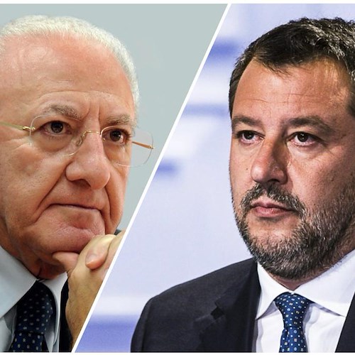 Autonomia differenziata, De Luca: «Così il Sud è perduto». E Salvini replica: «Carenze in Campania per colpa tua»