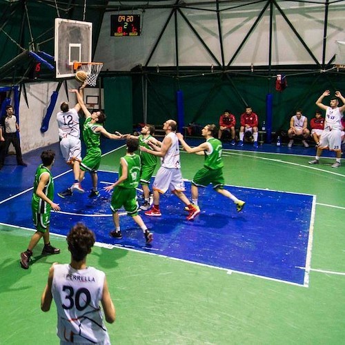 Basket: GS Minori perde in casa col Pro Cangiani. Play-off più lontani